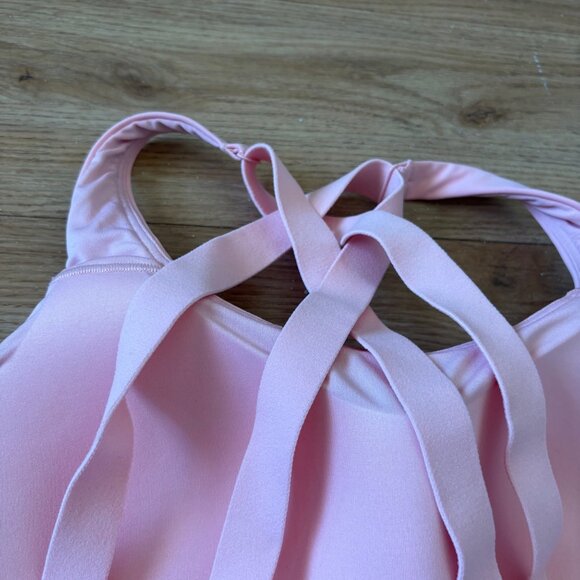 Lululemon Athletic Energy High Support Sports Bra Dew Pink NWT Women’s Sz 38C - Picture 5 of 8